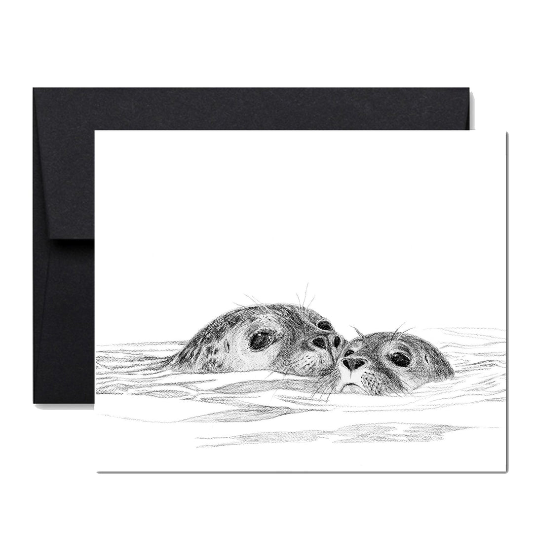 The Complete Seashore collection - 7 greeting Cards for 25$ - LE NID atelier