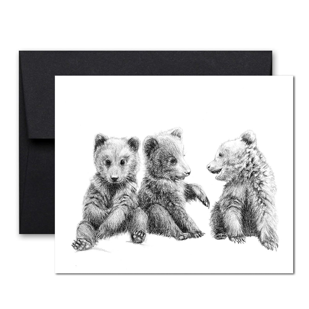 The Complete SOCIAL ANIMAL collection - 7 greeting Cards for 25$ - LE NID atelier